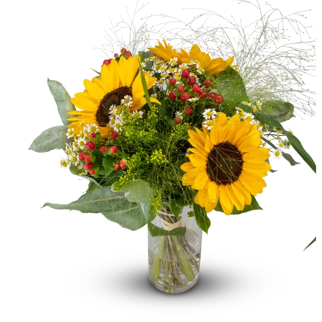 bouquet of sunflower